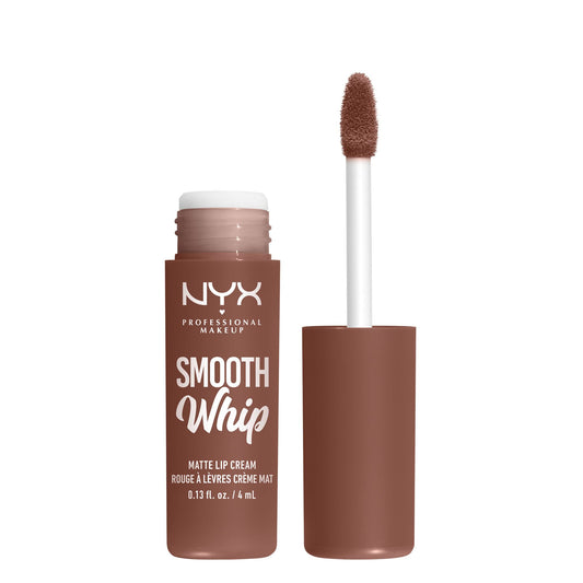 NYX PROFESSIONAL MAKEUP Smooth Whip Matte Lip Cream, Long Lasting, Moisturizing, Vegan Liquid Lipstick - Memory Foam (Cool Caramel) Beauty & Personal Care NYX PROFESSIONAL MAKEUP