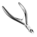Cuticle Nippers Salon Grade for Manicurist Extremely Sharp Effortless Cuticle Trimmer Precise Clippers Pedicure Manicure Nail Care Tool, opove X7