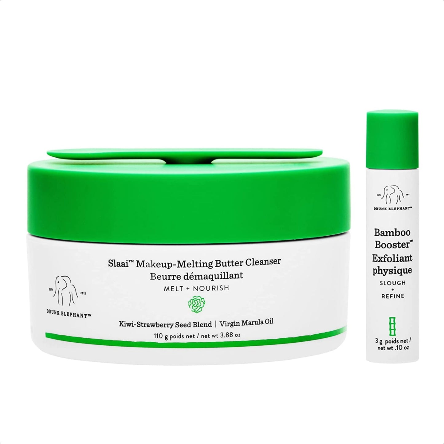 Drunk Elephant Slaai Makeup-Melting Butter Cleanser - 110 g/3.88 oz - Cleansing Balm - Clean Clinical Skincare - Cruelty-Free - Dermatologist-Tested