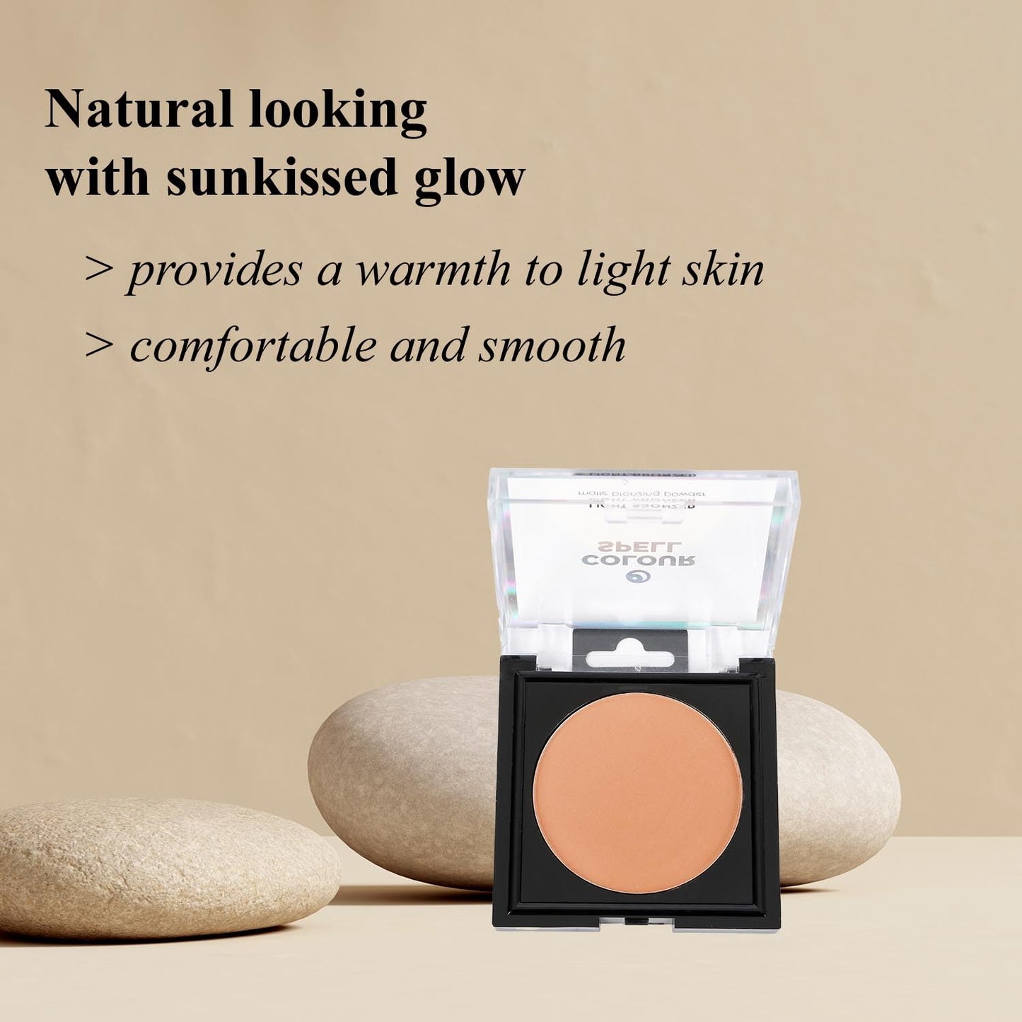 Profusion Cosmetics Colourspell Matte Bronzer Powder - Long Lasting Matte Finish For Silky Glow, Lightweight & Blendable Formula, Vegan & Cruelty-Free