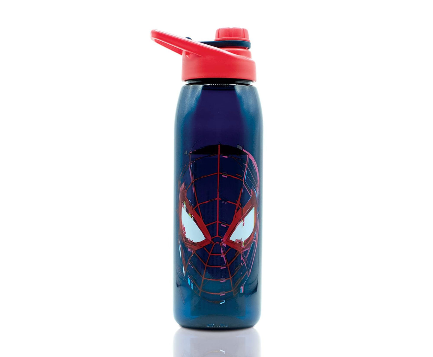 Spider-Man Marvel Miles Morales 28-Ounce Sports Water Bottle | BPA-Free Plastic Water Jug With Leakproof Screw-Top Lid And Flip-Up Cap | Hydration…