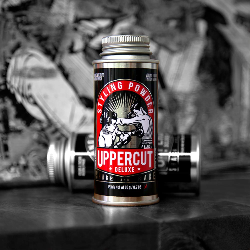 UPPERCUT DELUXE Styling Powder for Men - Volumizing & Texturizing Hair Powder with Flexible Hold and Natural Matte Finish - Lightweight, Reworkable