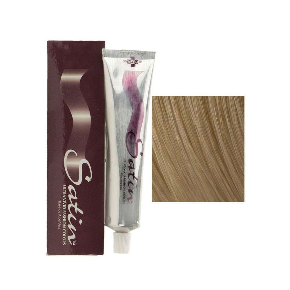 SATIN Hair Color Ash Series 9A Very Light Ash Blonde 3 oz (Model: SAT2078)