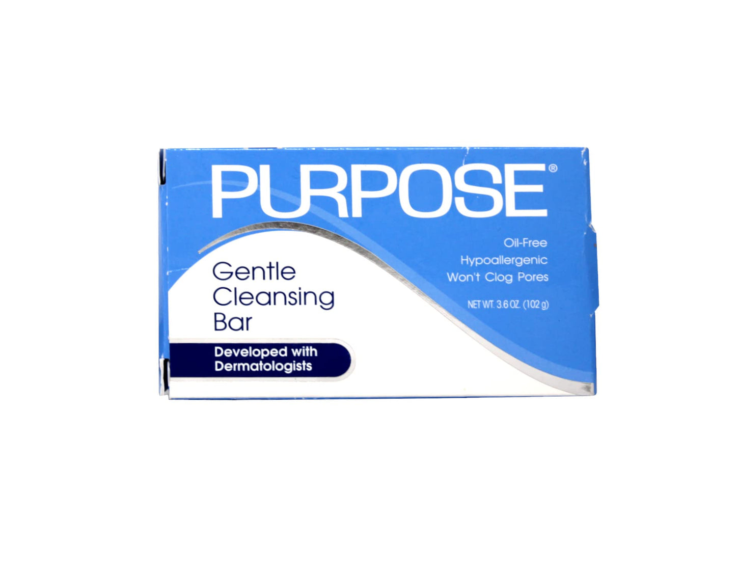 Purpose Gentle Cleansing Bar, Developed with Dermatologists, Clinically Shown to Be As Gentle As Water, All Skin Types, for Sensitive & Dry Skin