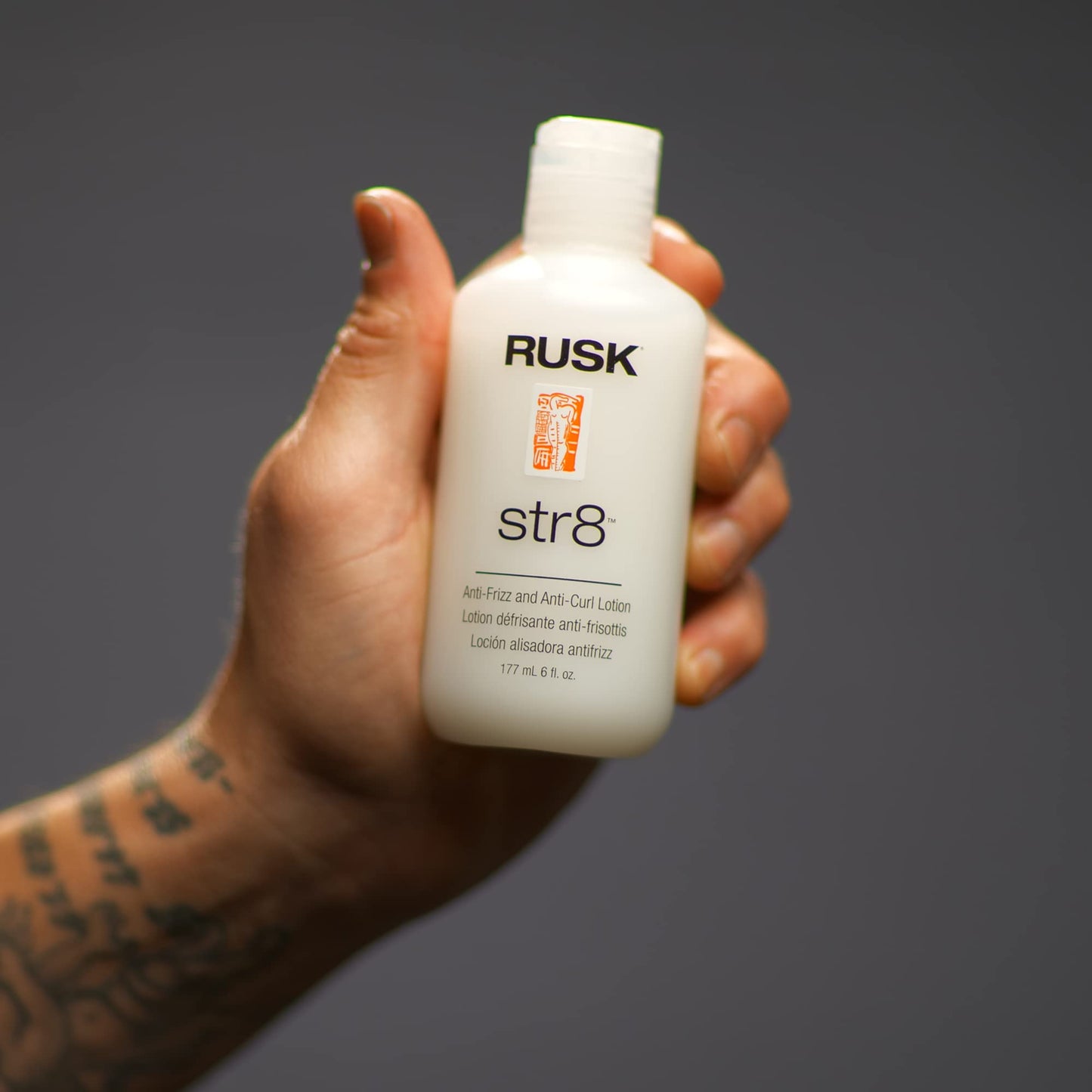RUSK Anti-Frizz and Anti-Curl Styling Lotion 8.8 Ounce