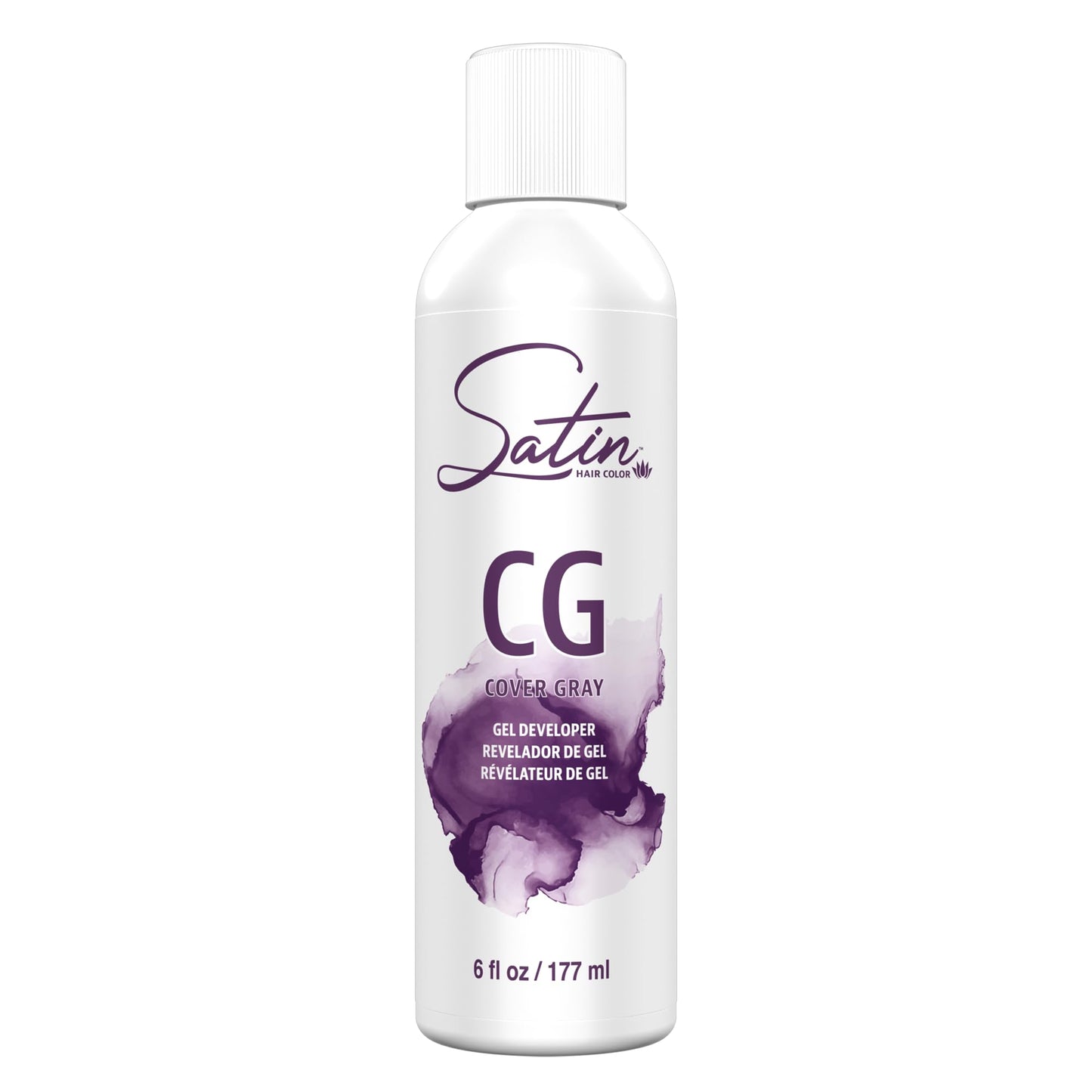 Satin Silicone Enhanced Developer - Cover Grey 6 oz