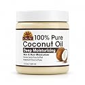 Okay All Natural Coconut Oil Deep Moisturizer for Unisex - 17 oz Oil