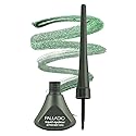 Palladio Liquid Eyeliner, Highly Pigmented and Waterproof Eyeliner, For Intense Eye Definition, Smear-proof Eyeliner Liquid, Includes Easy Grip Wand