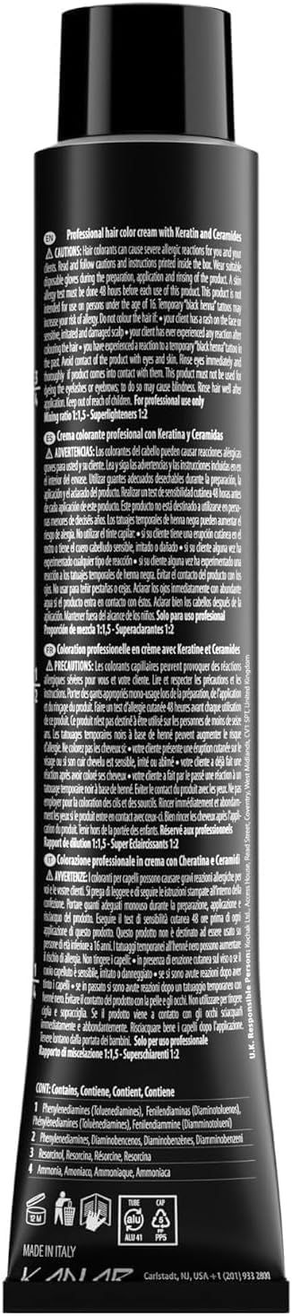 Cree Professional 7.01 - Cold Blond Permanent Hair Color - Long Lasting, Rich Vibrant - Gray Coverage 100ml - 3.4 fl.oz.