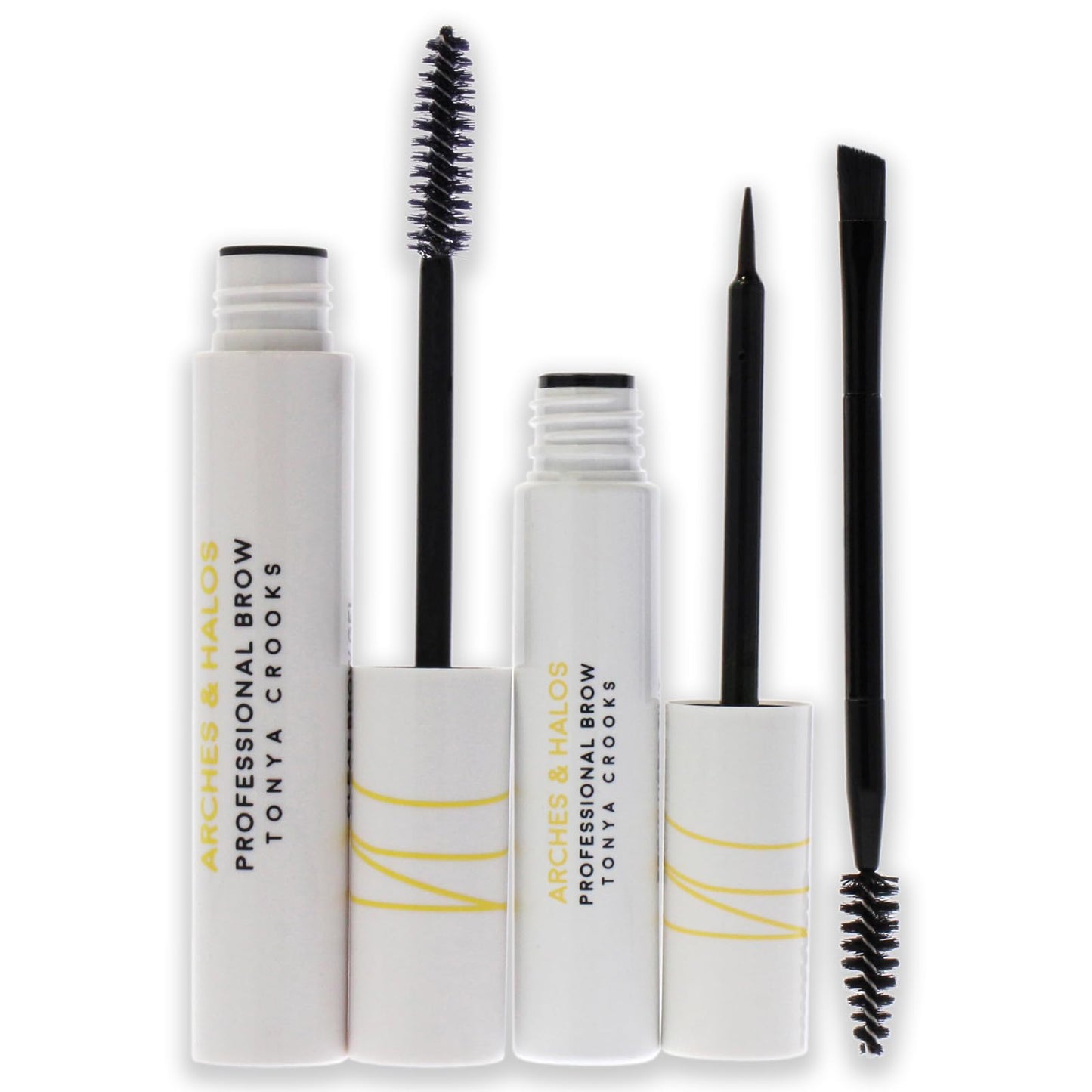 Arches & Halos Brow Hero Tint Kit - Auburn - Semi-Permanent Tinting Kit for Perfectly Natural, Shaded Brows - Includes Clear Gel, Tint and Brow…