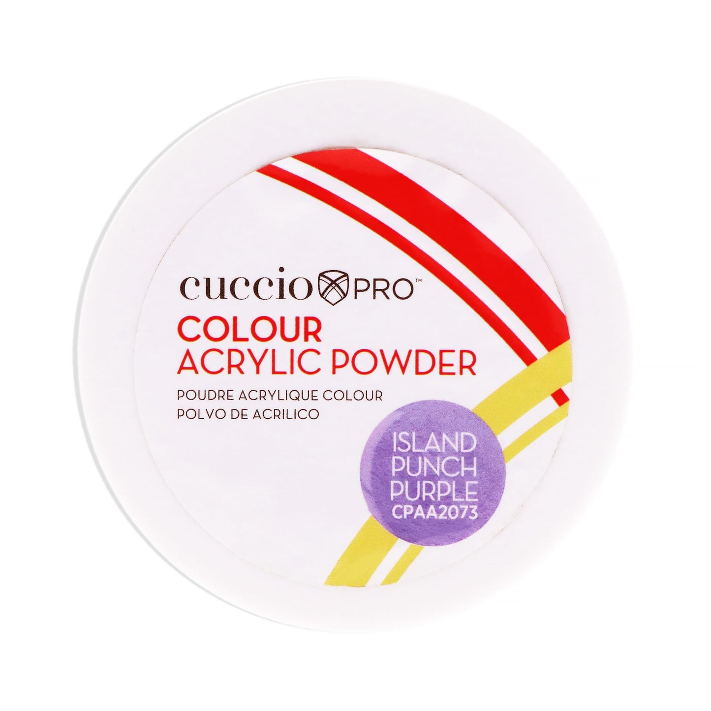 Colour Acrylic Powder - Island Punch Purple by Cuccio PRO for Women - 1.6 oz Acrylic Powder Beauty & Personal Care Cuccio