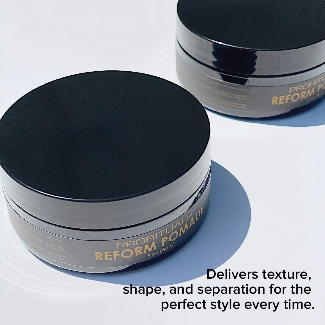 Prorituals Reform Men's Hair Pomade - Hair Pomade for Men & Women, Frizz Control & Styling, Unisex, 3 oz