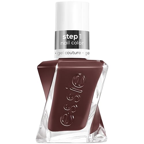 Essie Gel Couture Long-Lasting Nail Polish, 8-Free Vegan, Raisin Brown, All Checked Out, 0.46 fl oz Beauty & Personal Care essie