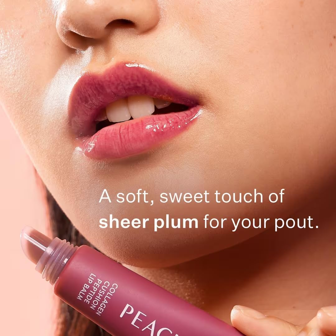 Peach & Lily Collagen Cushion Peptide Sugar Plum Lip Balm