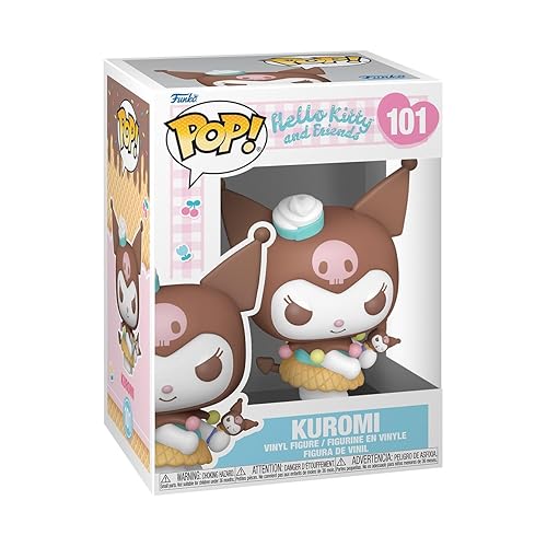 Funko Pop Sanrio: Hello Kitty - Kuromi - (Icecream) - Collectable Vinyl Figure - Gift Idea - Official Merchandise - Toys for Kids & Adults - Anime…