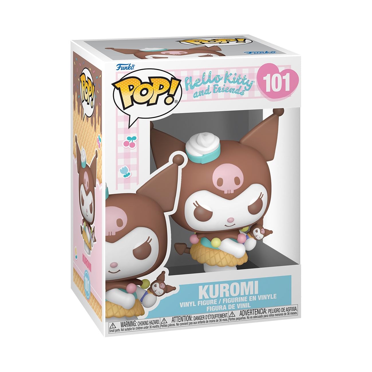 Funko Pop Sanrio: Hello Kitty - Kuromi - (Icecream) - Collectable Vinyl Figure - Gift Idea - Official Merchandise - Toys for Kids & Adults - Anime…
