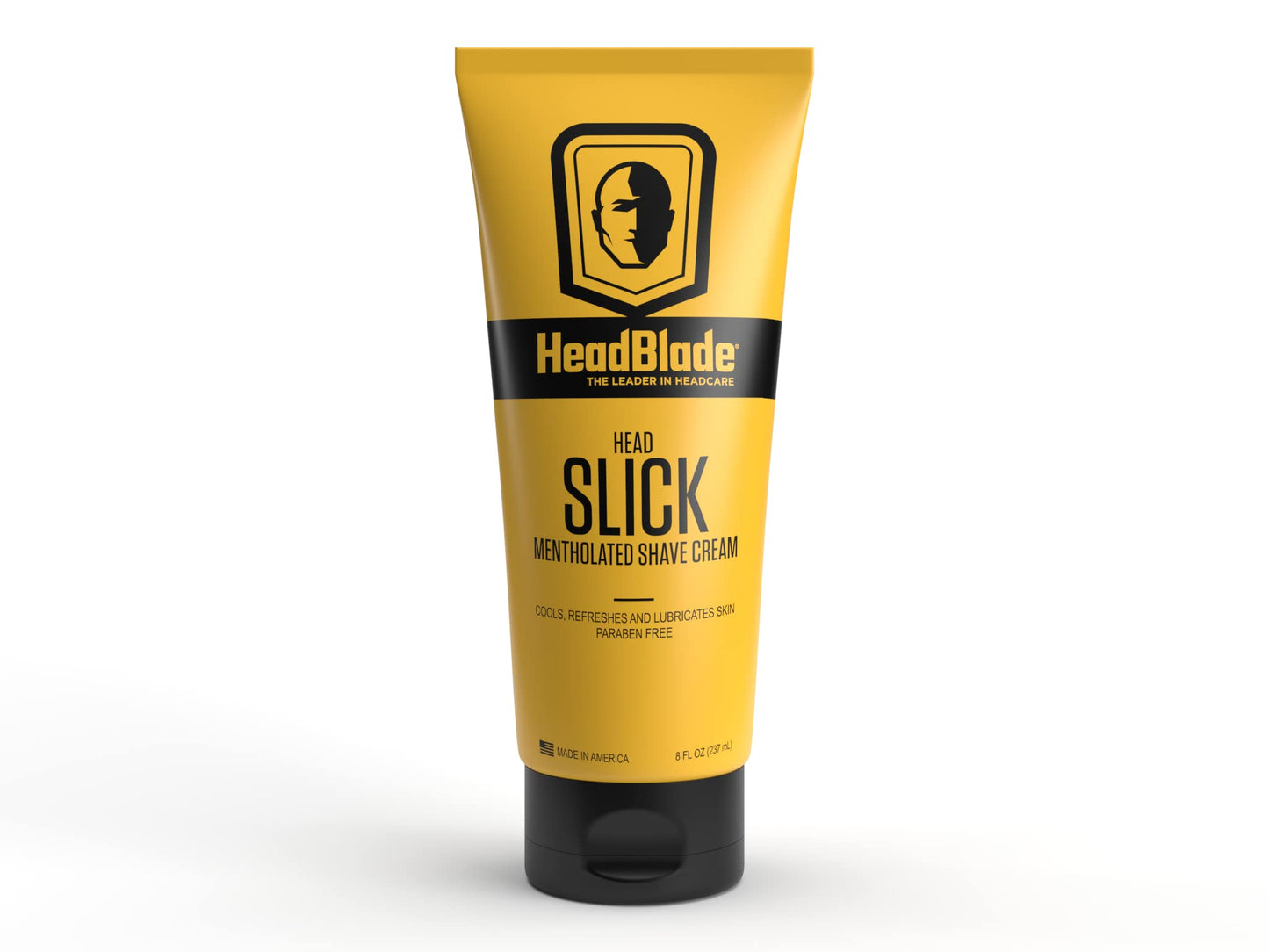 ATX Men's Head Shaving Basics Bundle with 8oz HeadSlick Cream, Razor, Blade Refills - Close Shave Kit with An Easier and Faster Shave Beauty and Personal Care HeadBlade