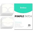 Full Face Pimple Patches (5 Pack, 25 Patches),XL Hydrocolloid Acne Patches for Whole Face,Nose,Chin,Forehead,Cheeks w/Tea Tree Oil&Salicylic