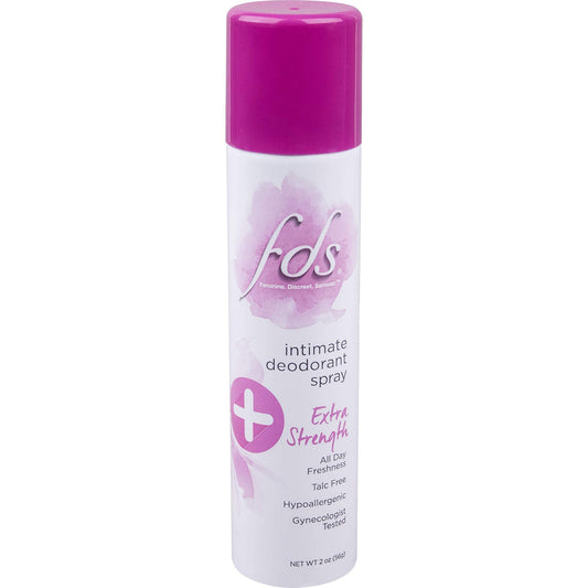 Fds Intimate + Body Dry Spray Deodorant Extra Strength 2 Ounce (Pack of 3) Beauty and Personal Care FDS