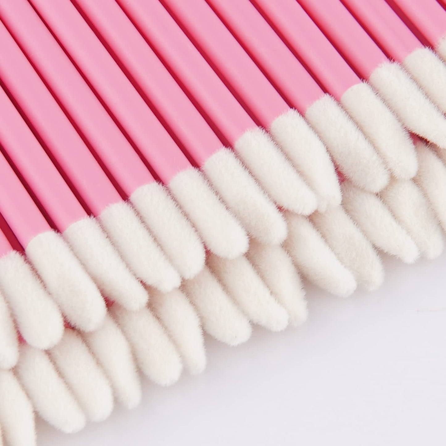 Pink Lip Wands Applicators Disposable - Vaincre 500PCS Lip Brush, Lipstick Make Up Lint Free Brush Gloss Wands, Makeup Applicator Beauty Tool Kits Beauty and Personal Care Vaincre