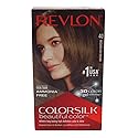 colorsilk Beautiful Color #40 Medium Ash Brown Revlon Hair Color 1 Application Unisex