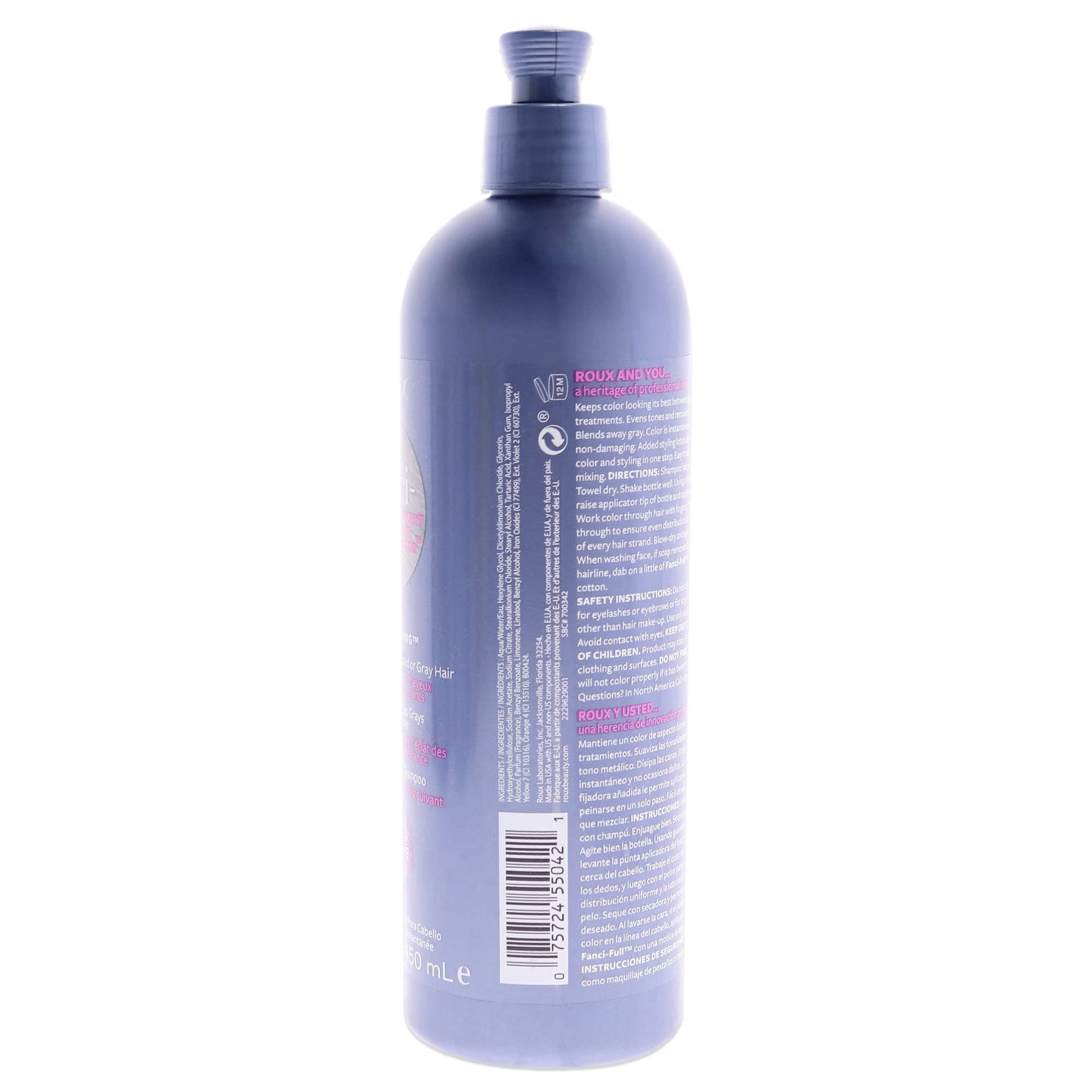 Silverlining Rinse Roux, Fanci-Full Instant Hair Color Rinse, 42 Silver Lining– MarvelsAura