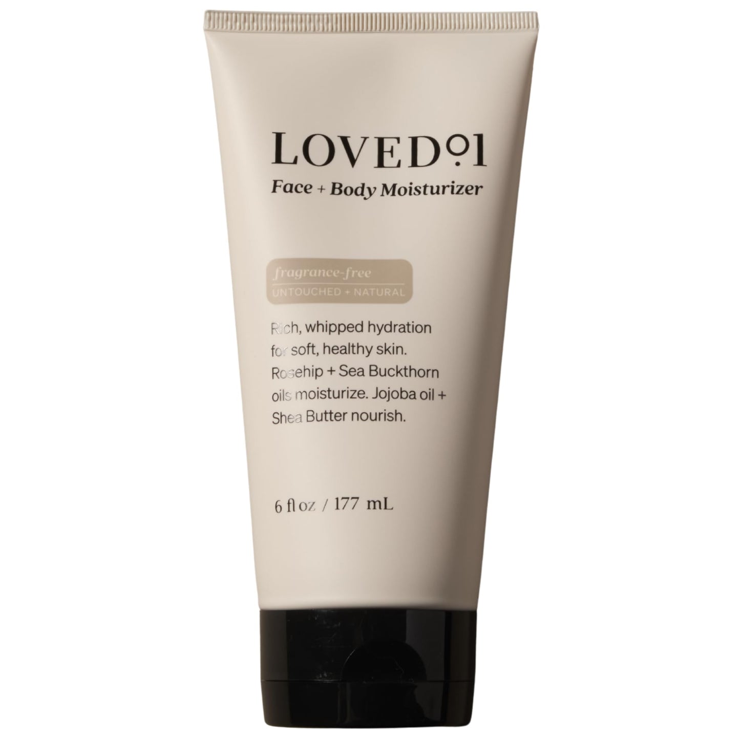 Loved01 Daily Face & Body Moisturizer, John Legend Skincare, Fragrance-Free & Non-Greasy Shea Butter Cream, Deep Hydrating Formula for Dry & Sensitive