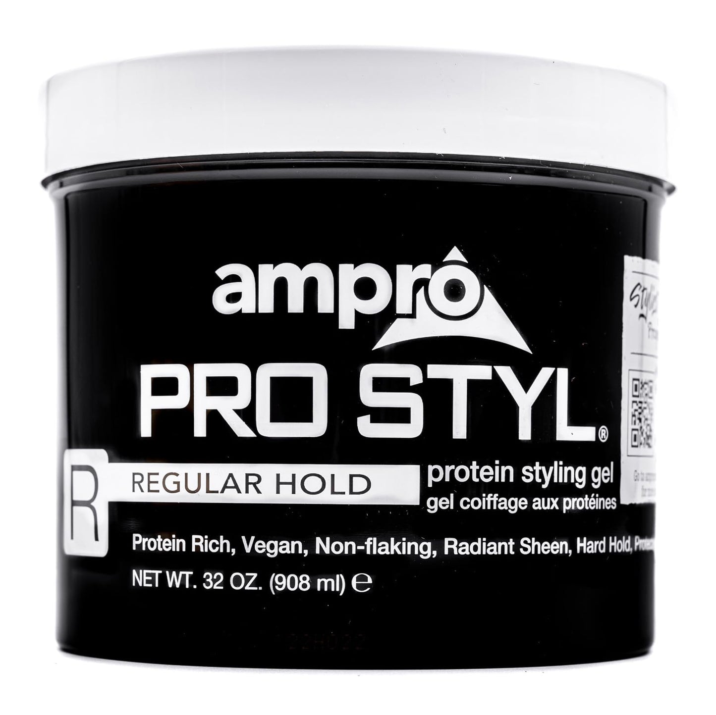 Ampro Pro Styl Regular Hold Protein Styling Gel 32 oz (Pack of 6)