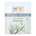 AURA CACIA Mnrl Bath,meditate Cedarw, 0.05 Pound