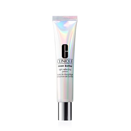 Clinique Even Better Light Reflecting Face Primer With Vitamin C + Hyaluronic Acid For All Skin Types | Hydrating, Lightweight + Illuminating Finish