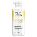 Olay Complete+ Hydrating Lotion Fragrance-Free, 10.1 FL OZ, 3-in-1 Nourishing Face Moisturizer for All Skin Types with Vitamin B3, Vitamin E,