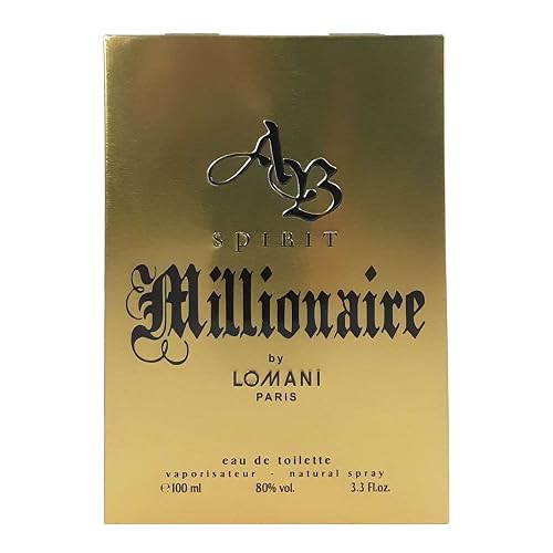 LOMANI Ab Spirit Millionaire Men By Lomani - Edt Spray 3.4 OZ