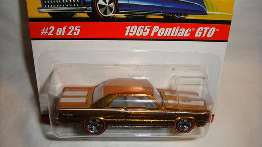 Hot Wheels Classic 1965 Pontiac GTO RED