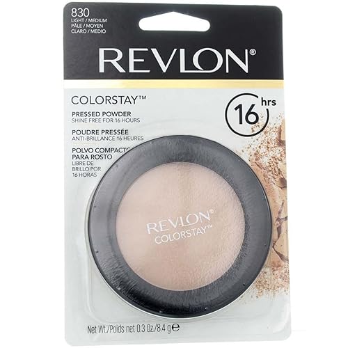 Revlon ColorStay Pressed Powder, Light/Medium [830] 0.30 oz (Pack of 6)
