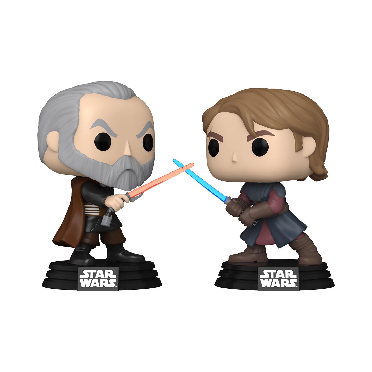 Pop! Star Wars: Count Dooku vs Anakin 2-Pack (Gamestop Exclusive)