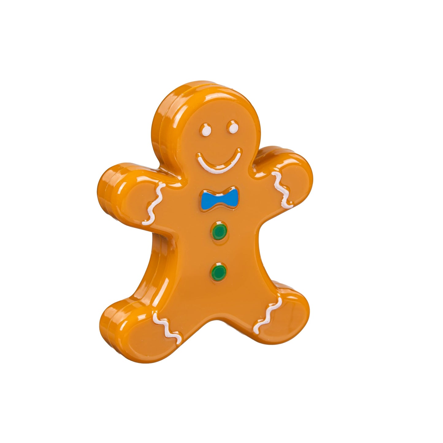 ASHLEY GIFTS Gingerbread Man Lip Gloss, Vanilla, Assortments of 4, Display Jar