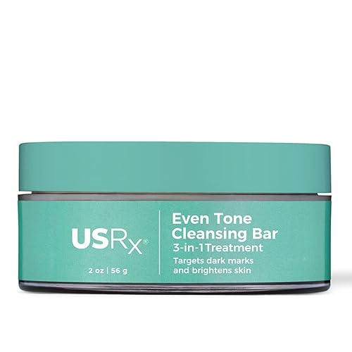 Urban Skin Rx® Even Tone Cleansing Bar | 3-in-1 Multitasking Treatment Daily Cleanser, Exfoliator, & Mask | Targets Uneven Skin & Improves the