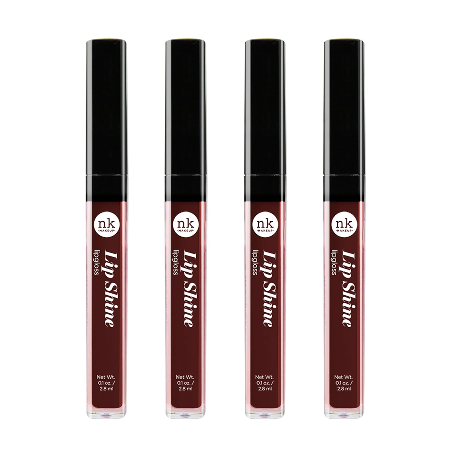 NICKA K NEW YORK Lip Shine, Cosmetics, vibrant colors, bright colors, shining lips, lip shine, long lasting (AMZ236)