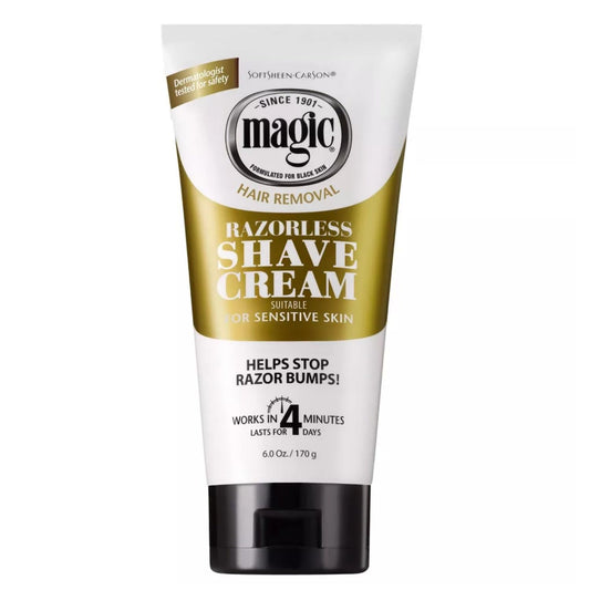 SoftSheen-Carson Magic Razorless Cream Shave, Bald Smooth Head Maintenance, 6 Oz (2 pack) Beauty and Personal Care SoftSheen