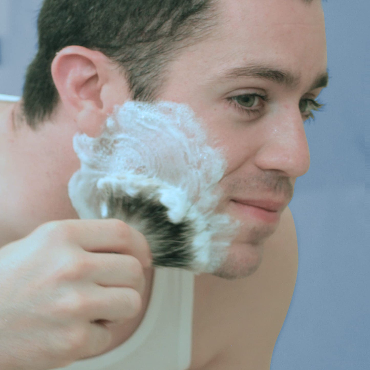 eShave Shaving Cream for Men 4 oz, Almond, prevents shaving irritation and razor burn, generates a rich lather for a soft, silky, Smoothest Shave Beauty and Personal Care eShave
