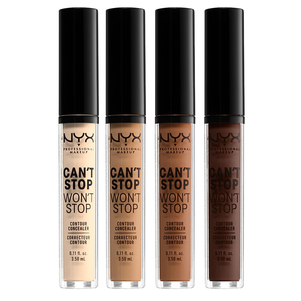 NYX PROFESSIONAL MAKEUP HD Studio Photogenic Concealer Wand, Medium Coverage - Cappuccino (Pack of 2) Beauty and Personal Care NYX PROFESSIONAL MAKEUP