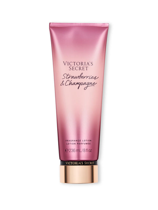 Victoria's Secret Strawberries & Champagne Fragrance Body Lotion (8 oz)