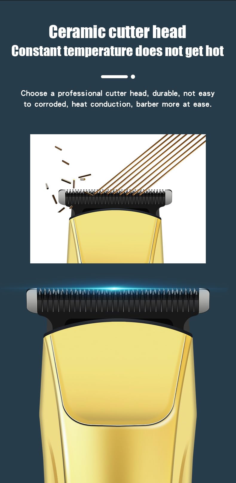 QDKVTNDJZ Professional Hair Clippers for Men - Cordless Hair/Beard Trimmer, 4 Limit Combs,LCD Display Barber for Cutting & Mens Grooming Beauty and Personal Care QDKVTNDJZ