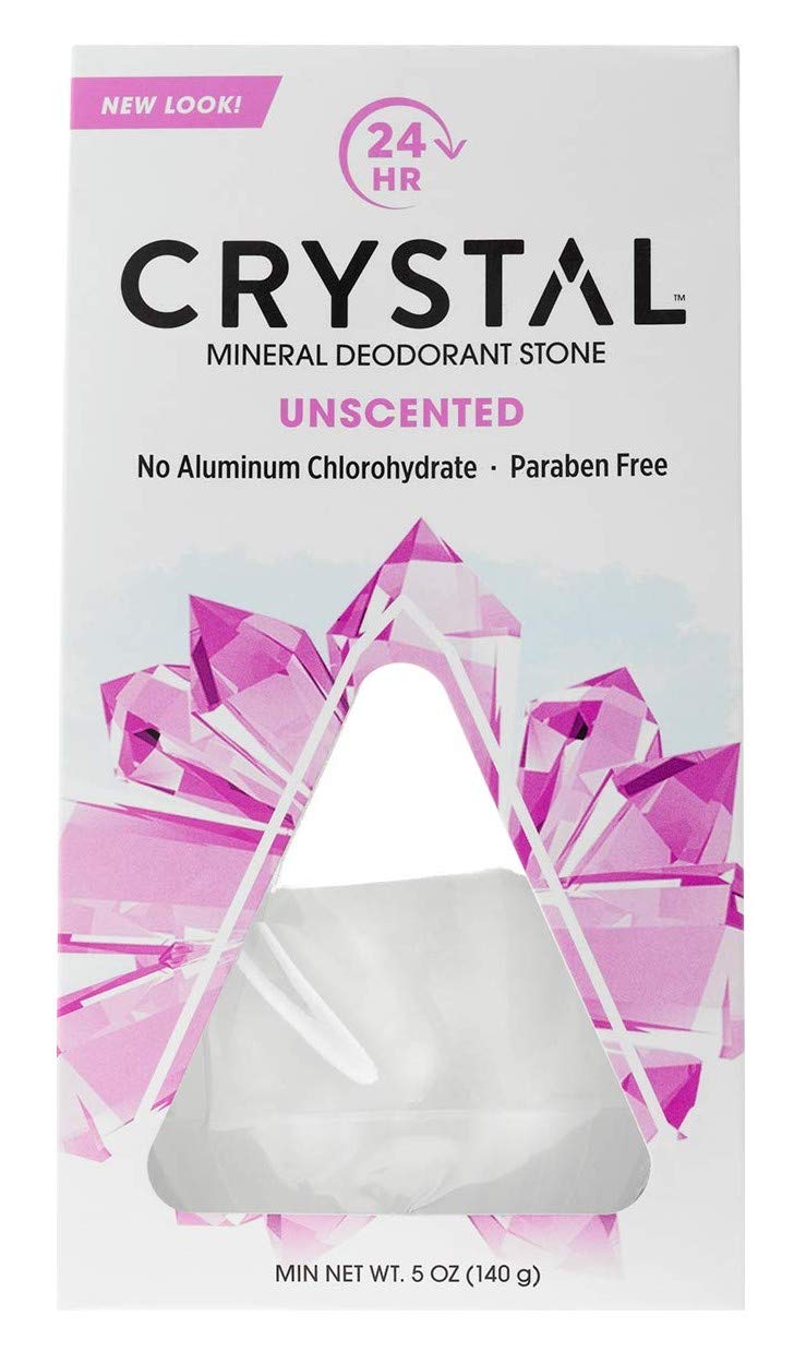 Crystal Deodorant Rock 5oz. #Crystal4 (6 Pack) Beauty and Personal Care Crystal Essence