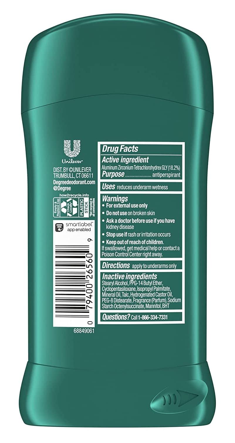 Degree Deodorant Mens Extreme Blast (79ml) 2.7 Ounce (Pack of 2) Beauty and Personal Care Degree