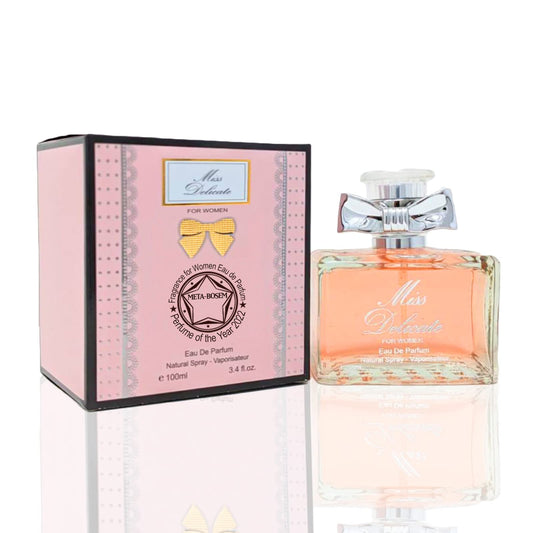 META-BOSEM Miss Delicate, Women Perfume Eau de Parfum Natural Spray - Floral Fresh Scent - Sweet Fragrance - Great Holiday Gift - for All Day Use - a Beauty & Personal Care META-BOSEM