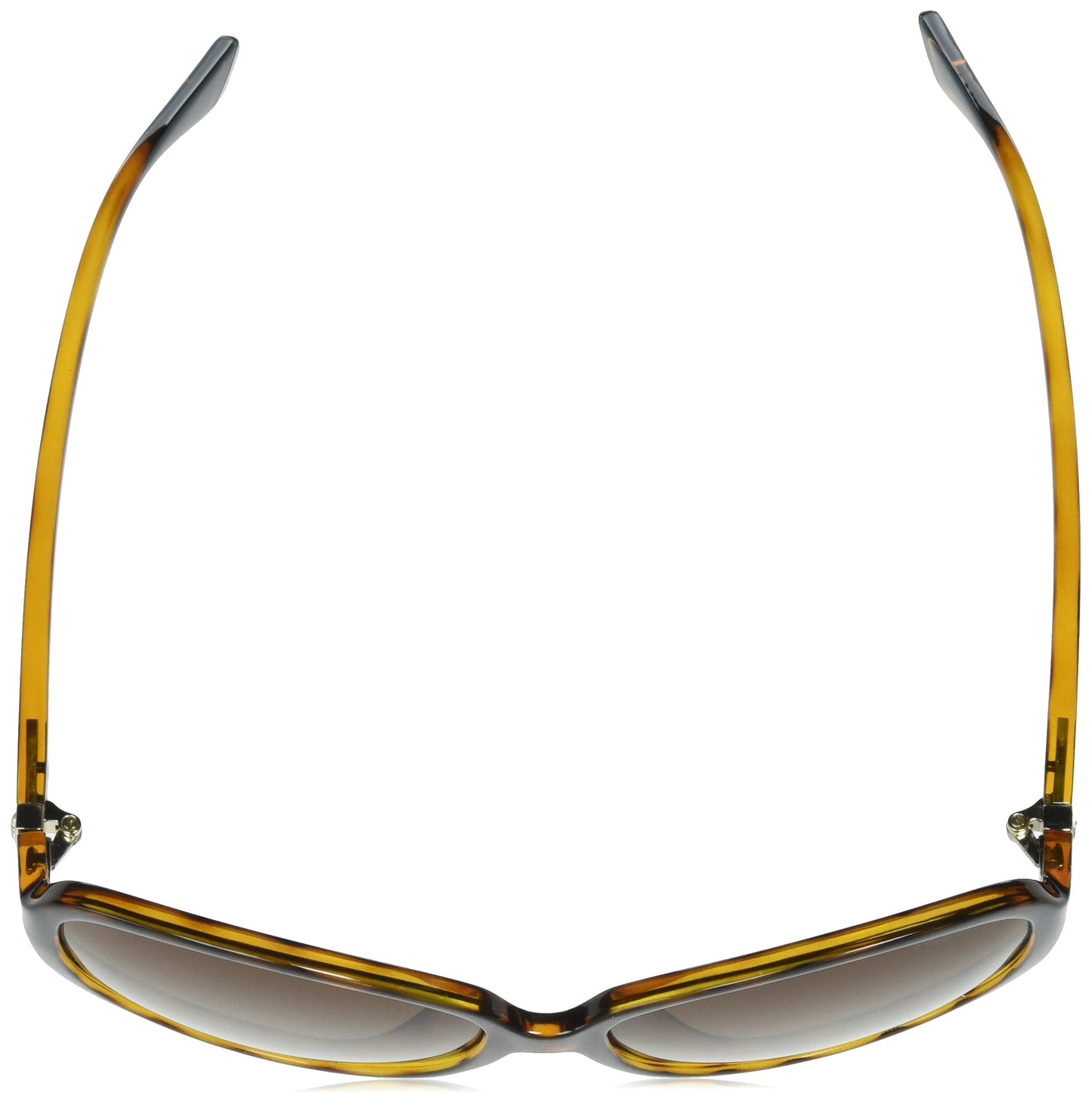 Polaroid Sunglasses Women's PLD 4098/S Polarized Oval Sunglasses, Dark Havana, 58mm, 15mm