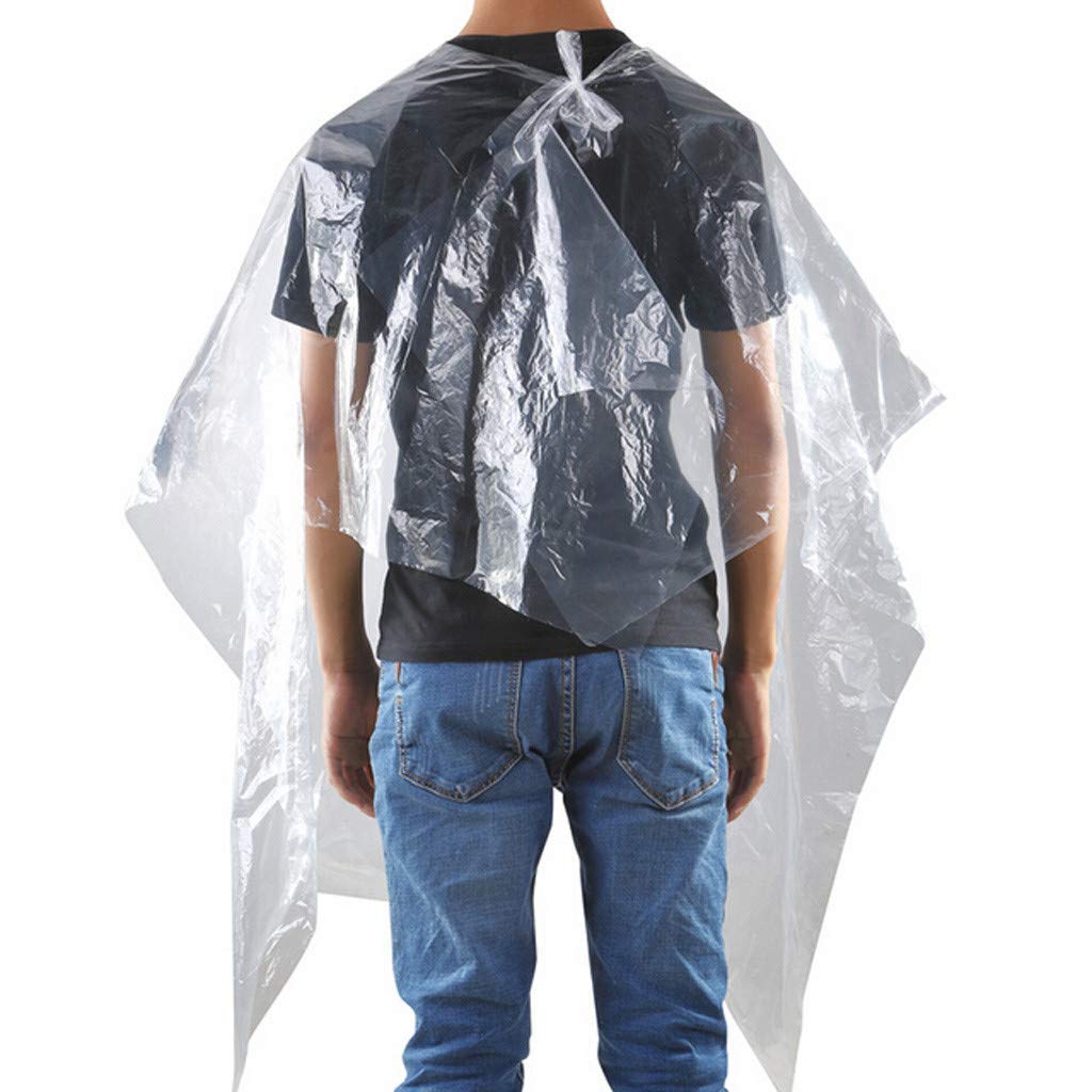 Disposable Capes - Salon Hair Capes, Large Size, 100PCs 130x160cm for Hair Dressing