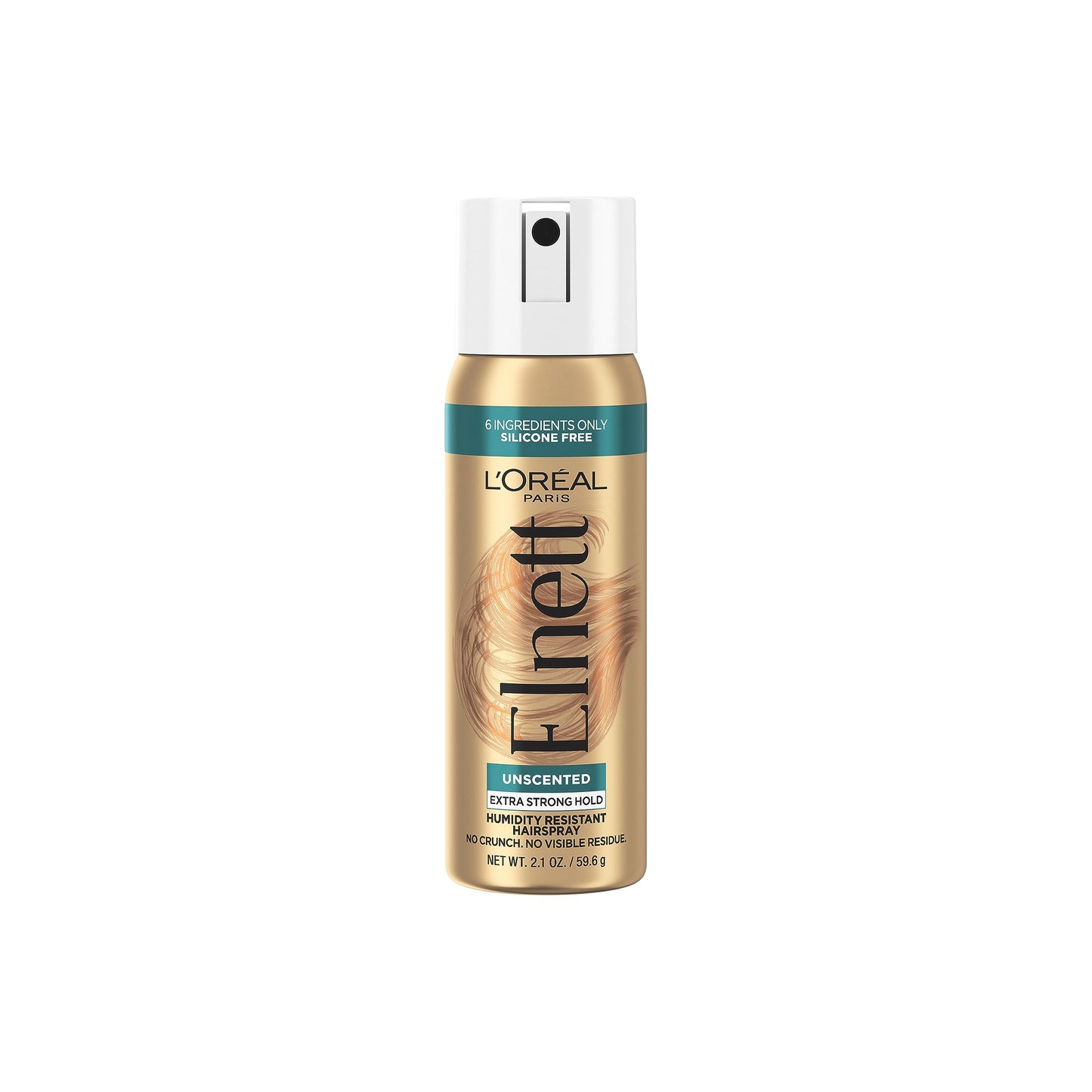 L'Oreal Paris Elnett Unscented Hairspray, up to 72-Hour Extra Strong Hold Formula with Humidity Resistant Frizz Control, Hairspray with Soft Beauty and Personal Care L'Oreal Paris Default Title