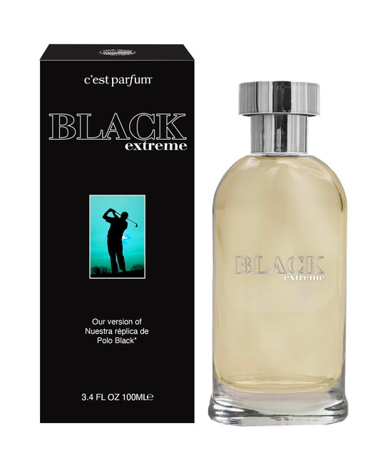 Black Extreme Fragrance Cologne for Men by Belcam Beauty - 3.4 Fl Oz - Notes: Sandalwood, Patchouli, Mango Beauty & Personal Care Belcam Beauty